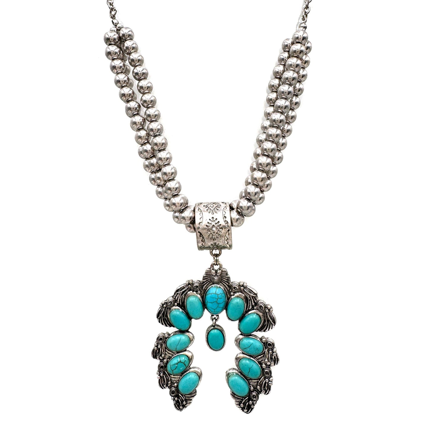 Squash Blossom Chunky Necklace Set